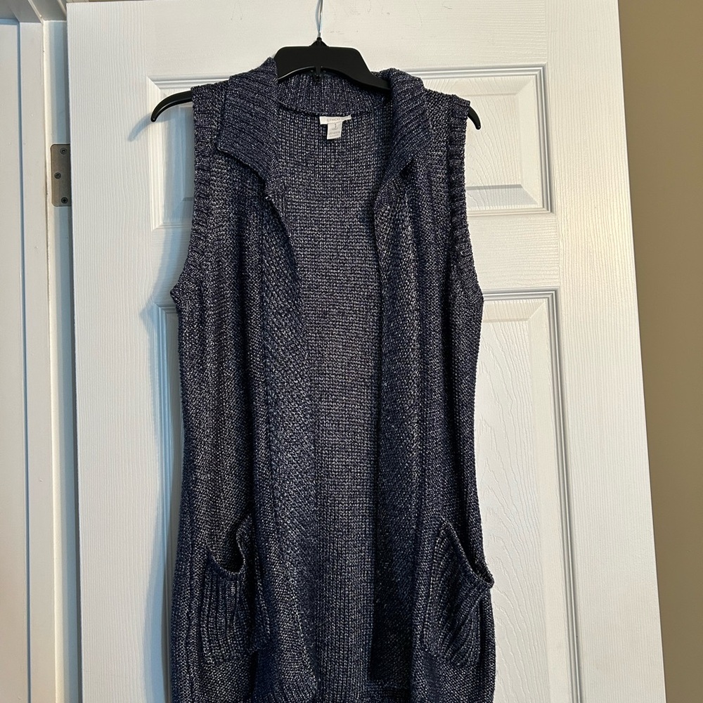 Ladies Sweater Vest @ 33” long